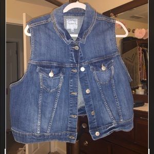 Denim vest